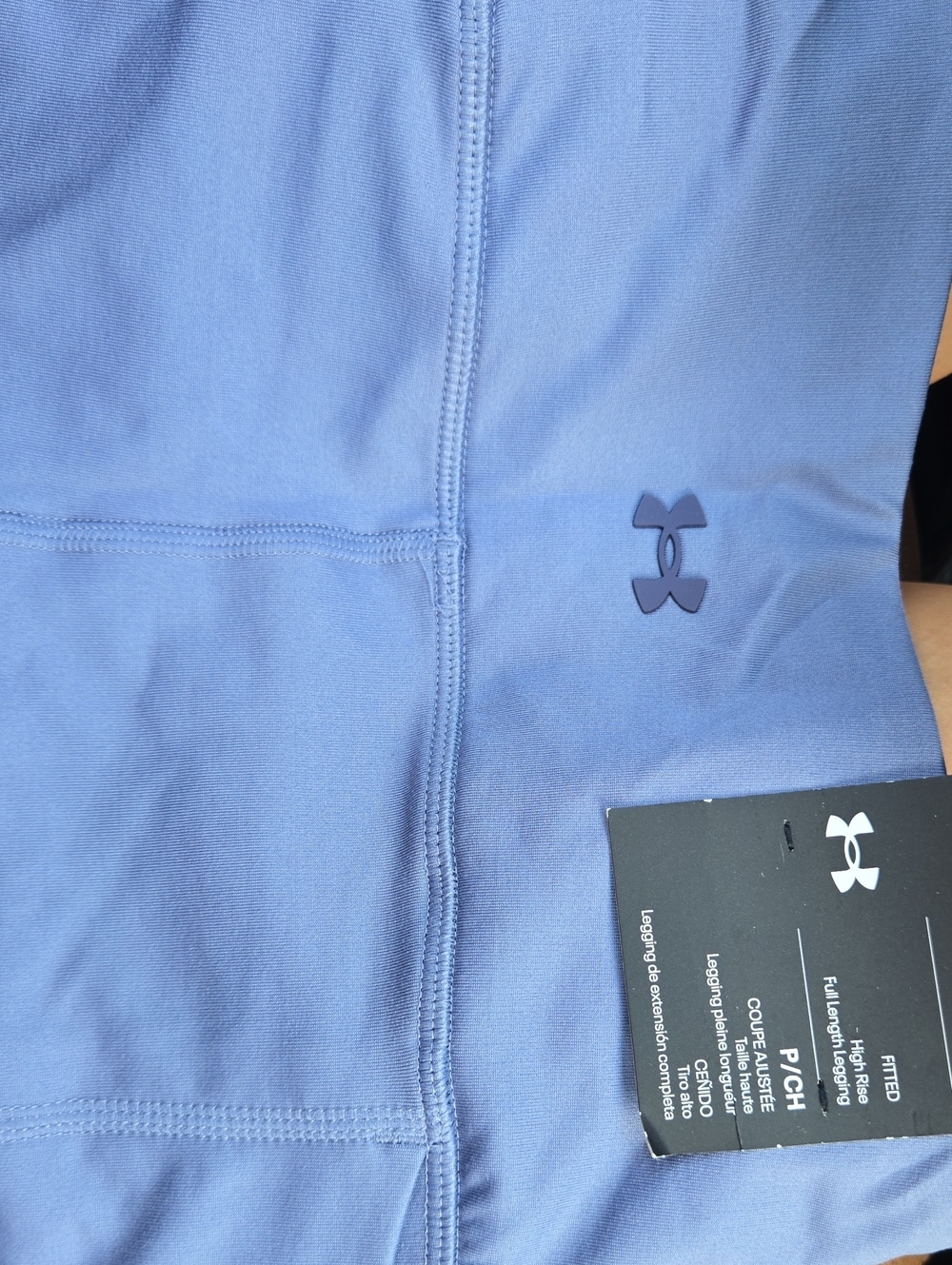 Under Armour Lavender-Blue High-Rise Leggings